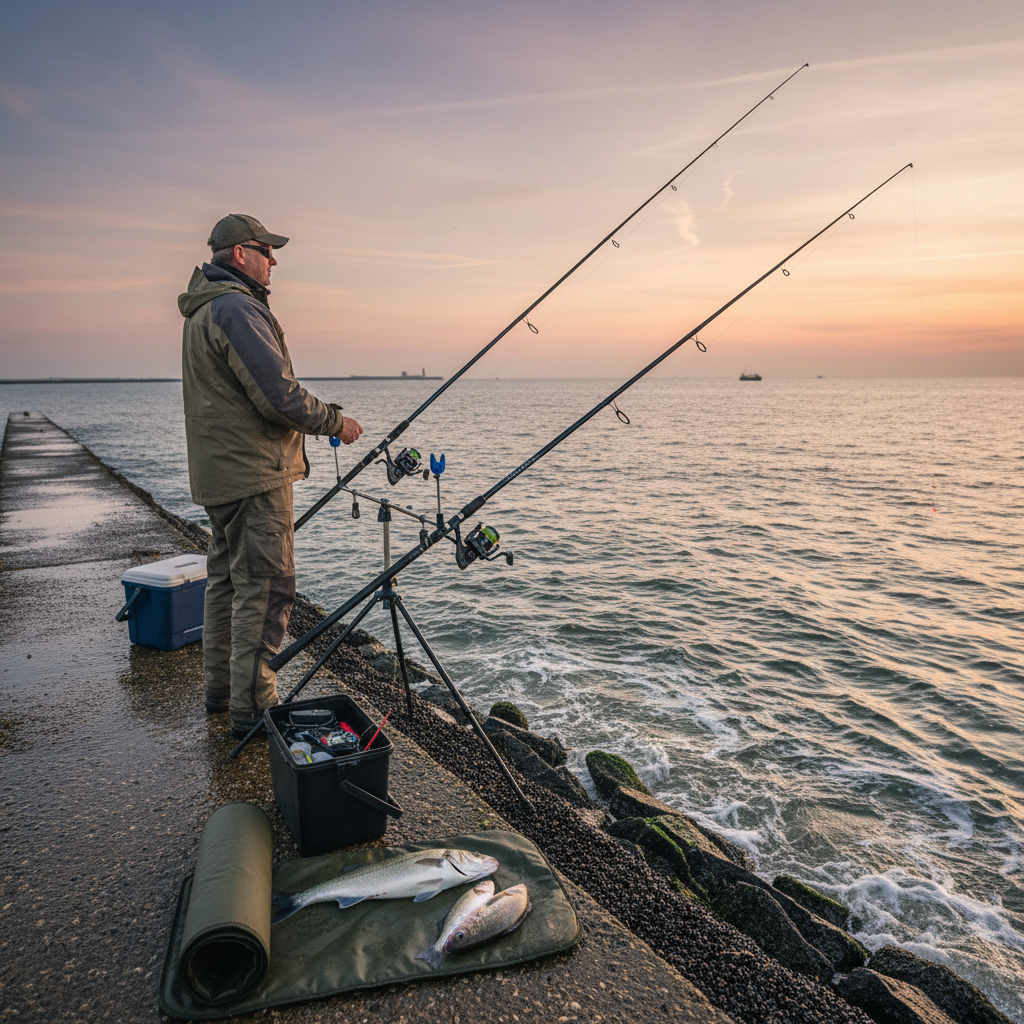 Zeevissen vanaf de Zeeuwse kust