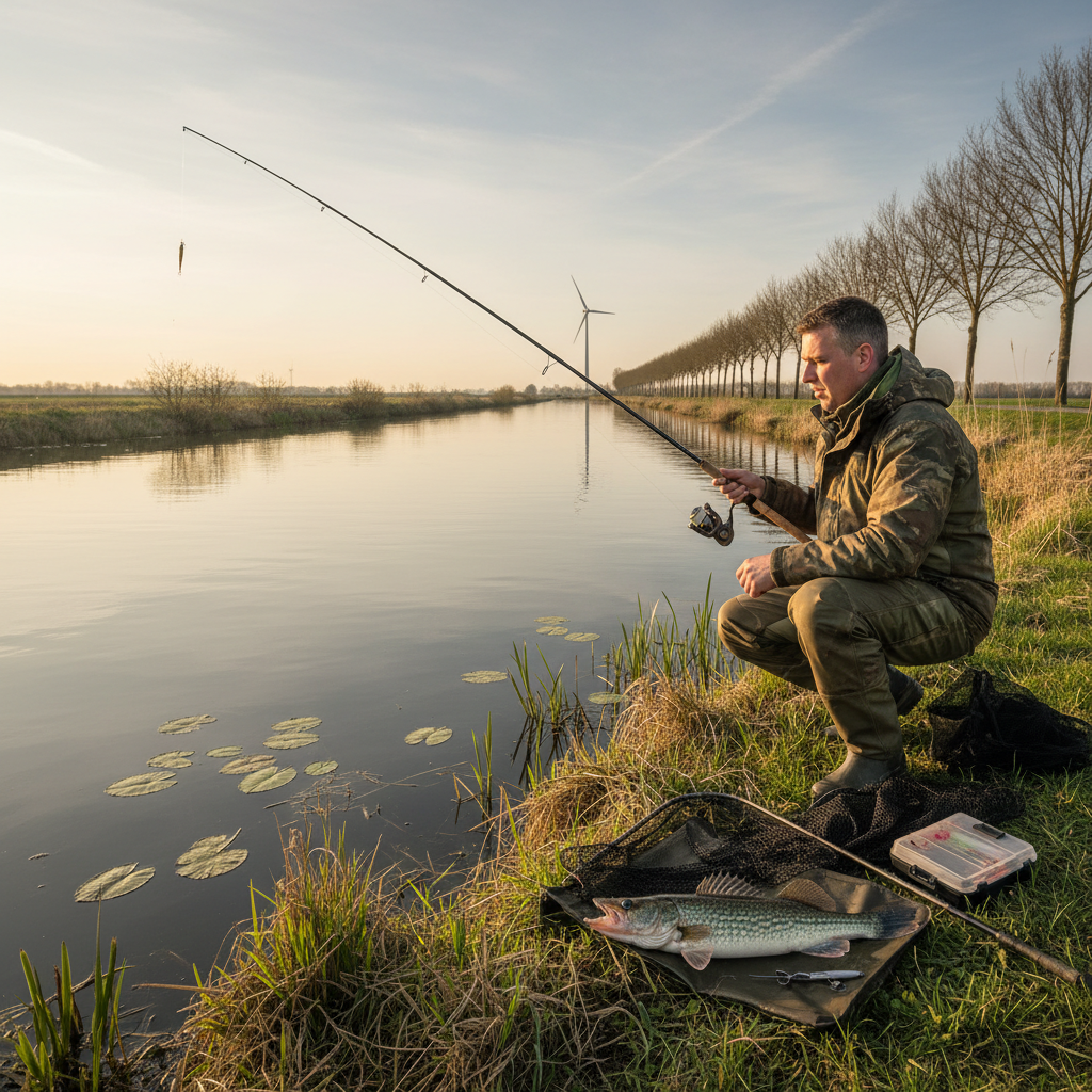 Voorjaarsvissen - de beste technieken voor maart en april