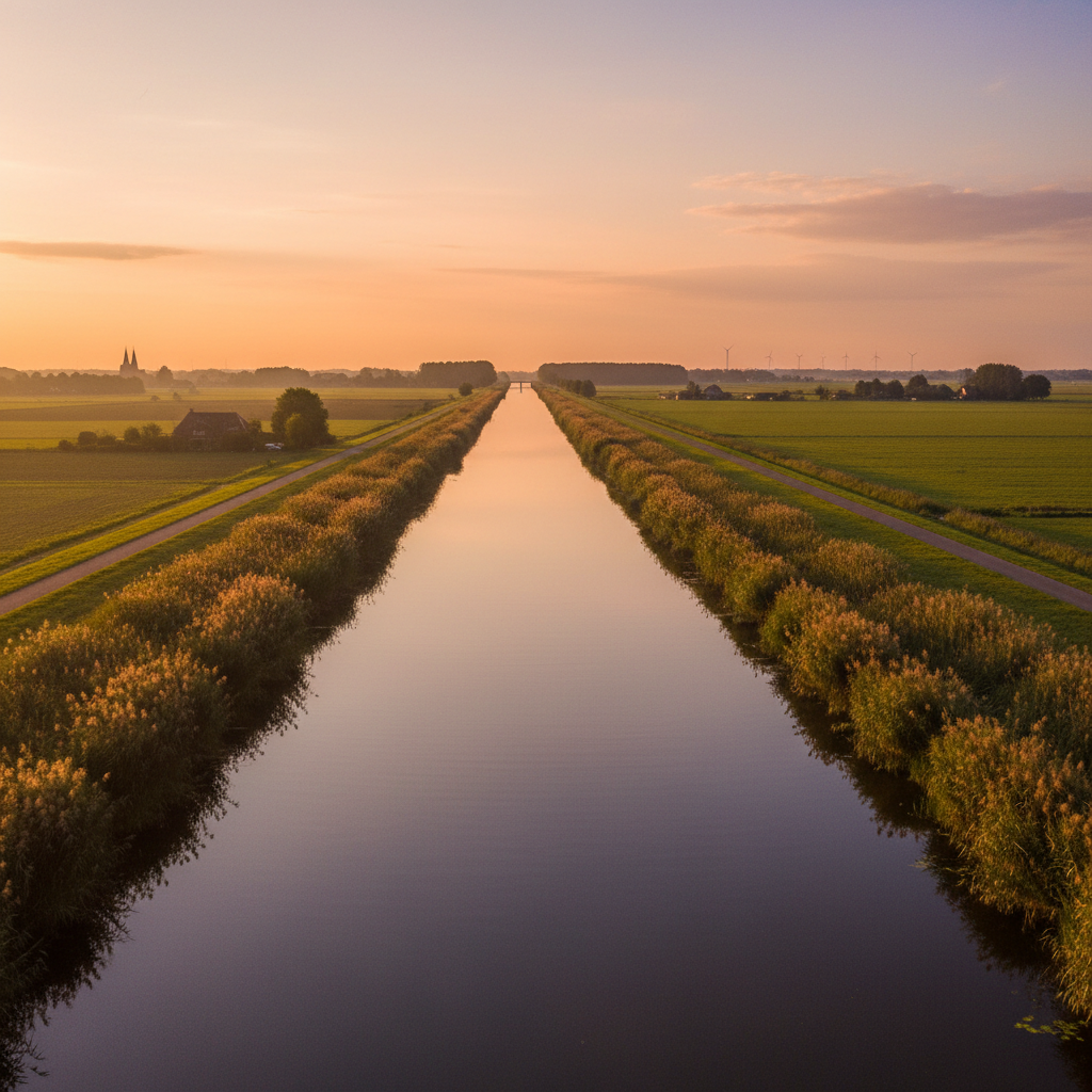 Twentekanaal bij Hengelo