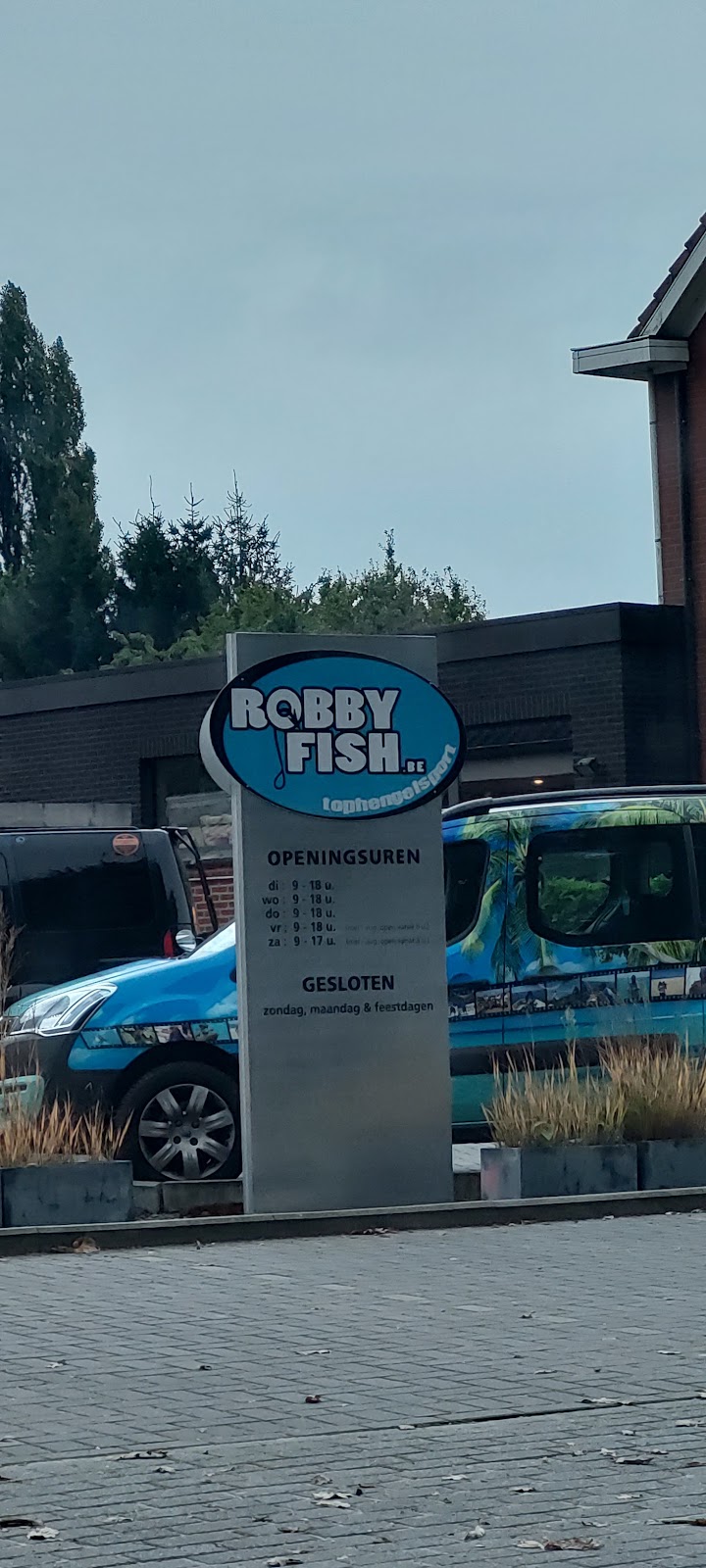 Robby Fish BV hengelsportwinkel in Wommelgem