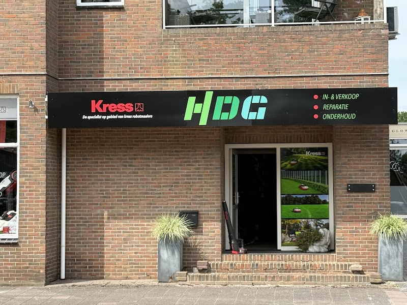 HDG Handelsonderneming / Hengelsport / Diervoeders / Robot - en Grasmaaiers / KRESS hengelsportwinkel