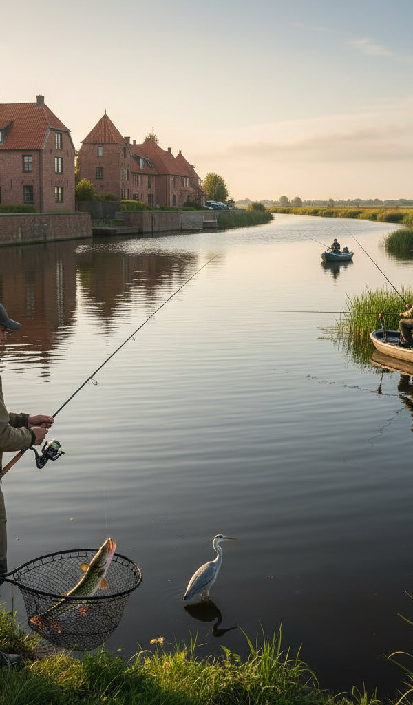 Landal Esonstad – Vestingstadje aan Lauwersmeer met snoek, brasem en zeeforel