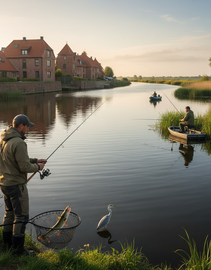 Landal Esonstad – Vestingstadje aan Lauwersmeer met snoek, brasem en zeeforel