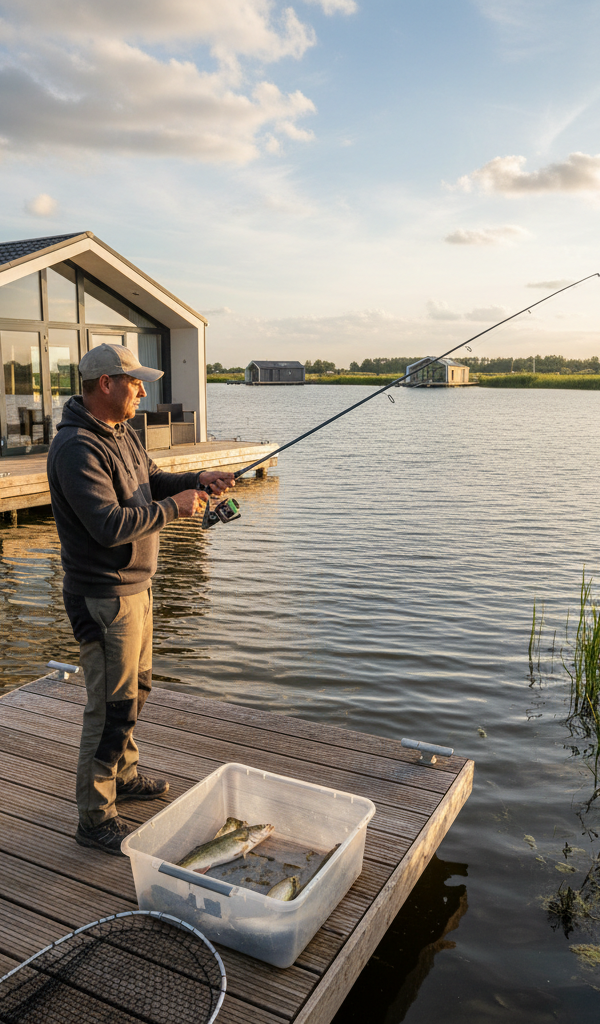Recreatiepark Tusken de Marren – Hart van de Friese Meren met snoekbaars en kolblei
