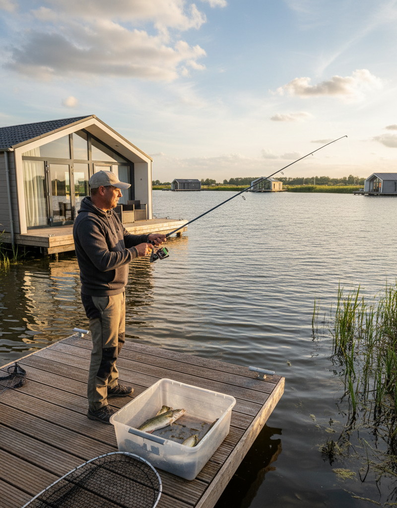 Recreatiepark Tusken de Marren – Hart van de Friese Meren met snoekbaars en kolblei