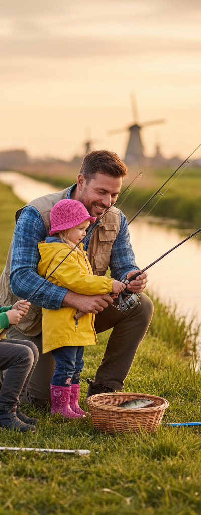 Vissen met kinderen - zo maak je het leuk