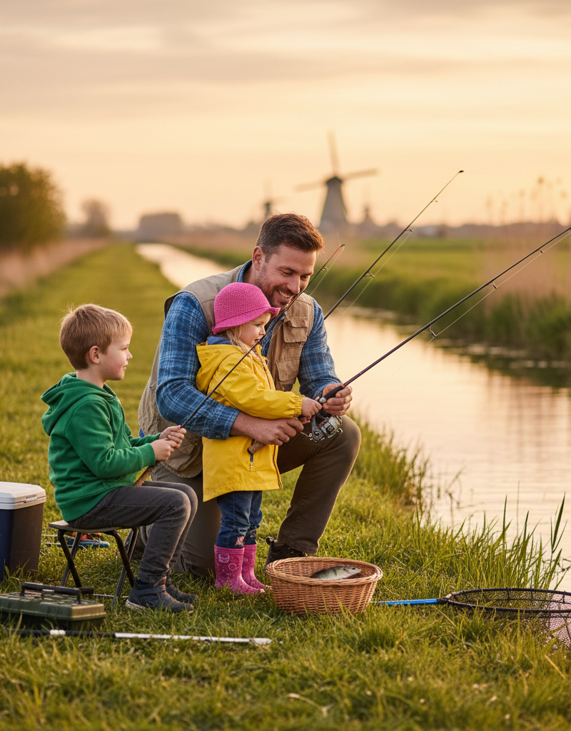 Vissen met kinderen - zo maak je het leuk