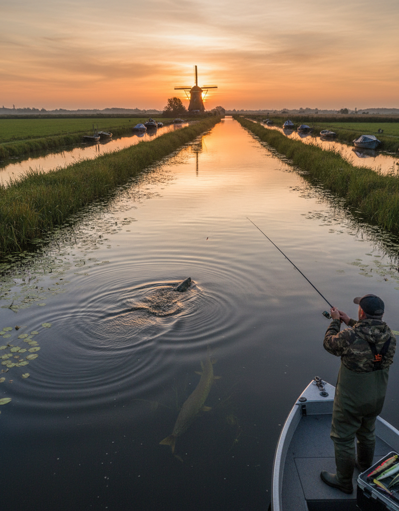 De beste snoekwateren van Nederland