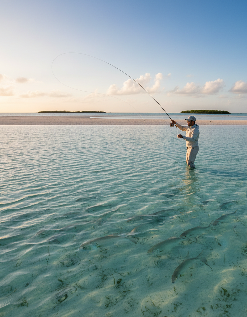 Bonefishing op de Bahama's