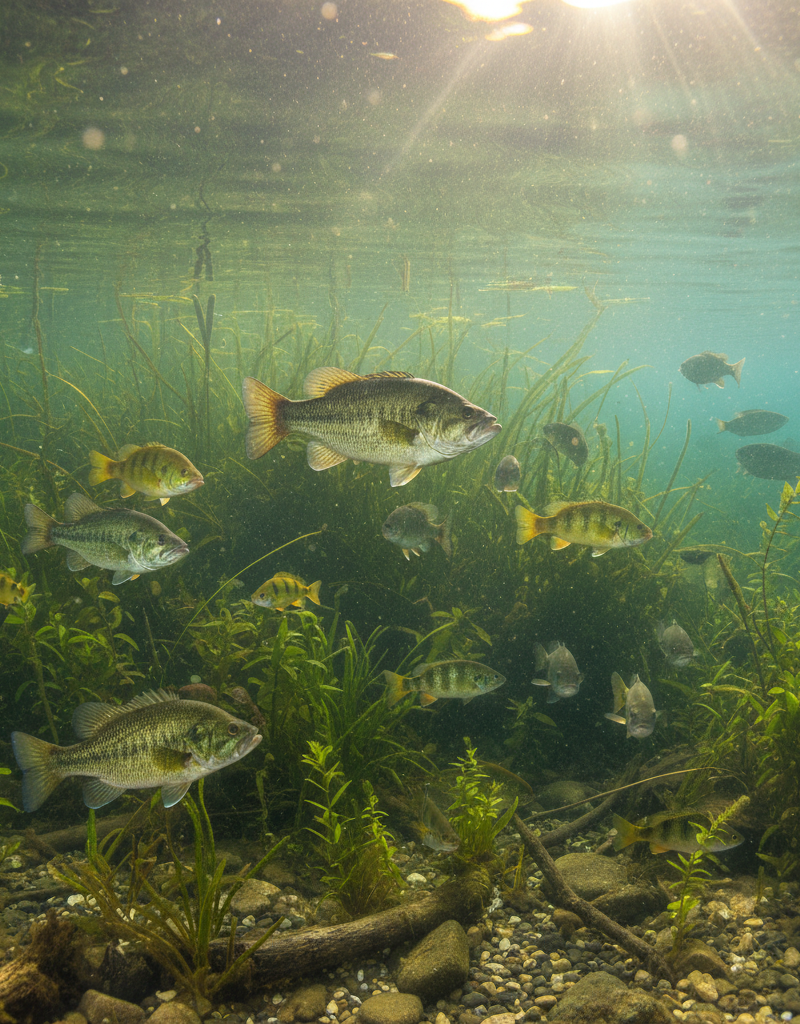 Gepolariseerde zonnebril voor vissen: Kijk door het water