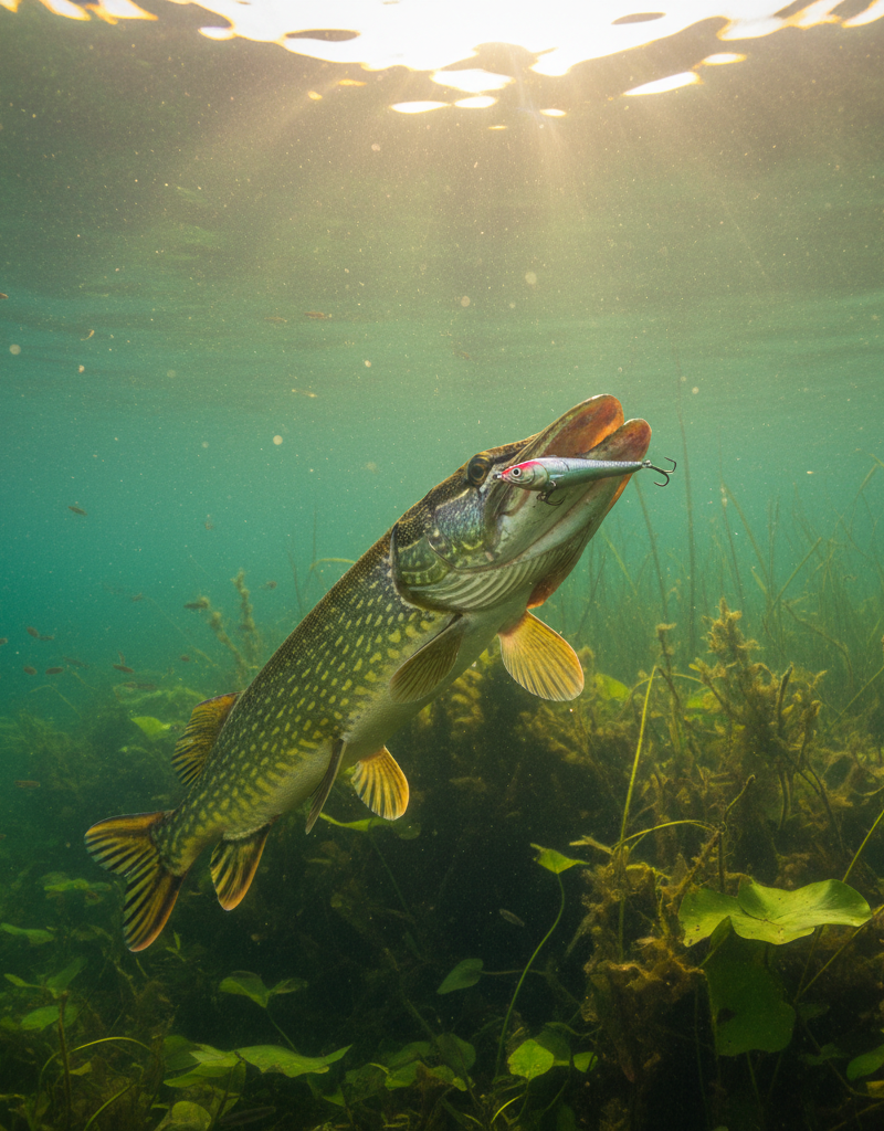 Pelagic vissen op monster-snoekbaars: De techniek uitgelegd