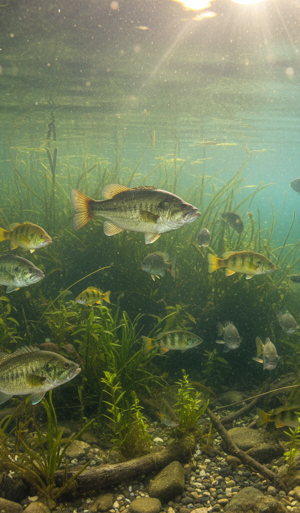 Gepolariseerde zonnebril voor vissen: Kijk door het water