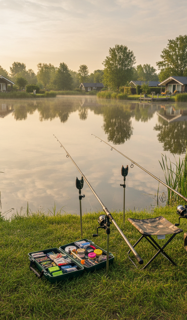 Visvakantie Friesland: Vissen vanuit je bungalow