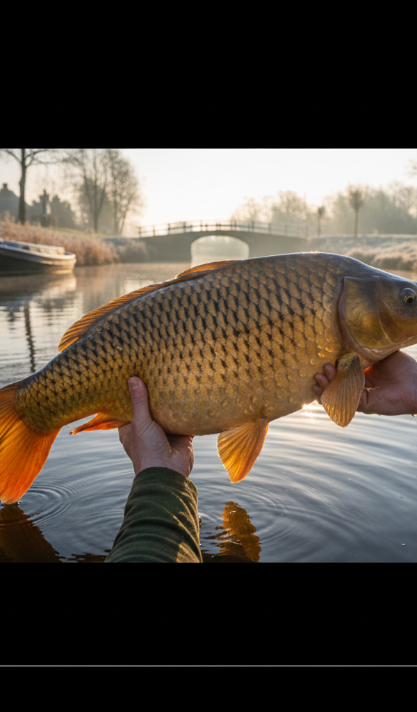 Wintervissen op witvis: succesvolle kanaalmontages