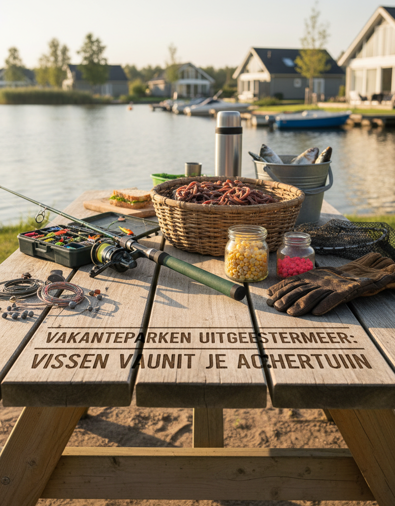 Vakantieparken Uitgeestermeer: Vissen vanuit je achtertuin