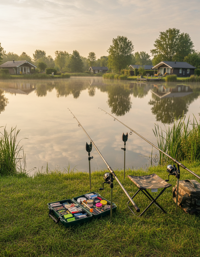 Visvakantie Friesland: Vissen vanuit je bungalow