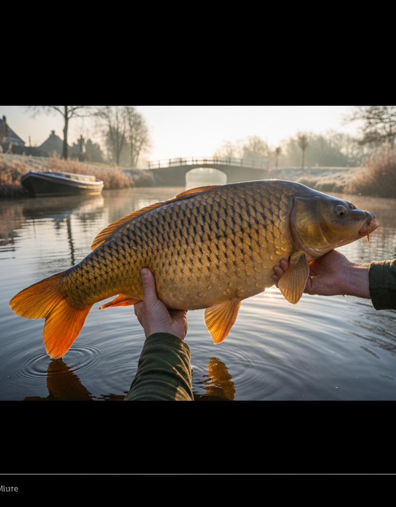 Wintervissen op witvis: succesvolle kanaalmontages