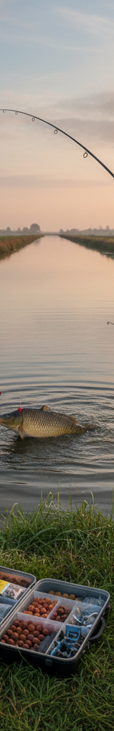 Karper vangen met boilies