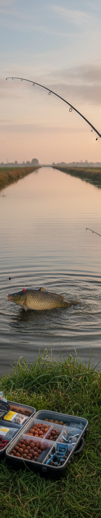 Karper vangen met boilies