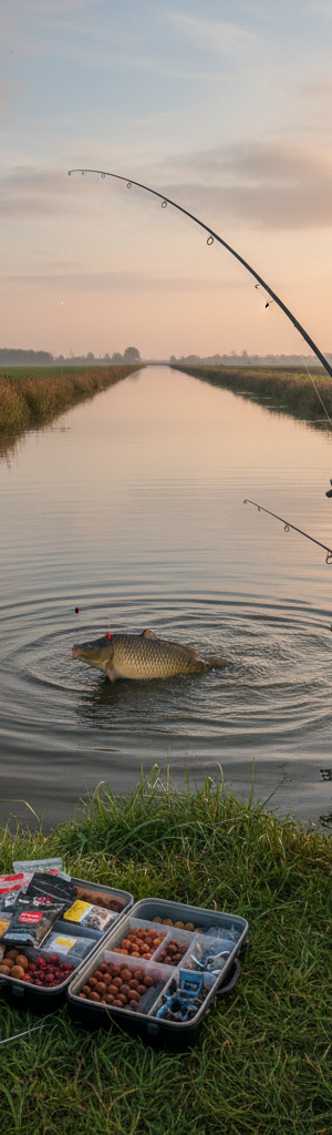 Karper vangen met boilies