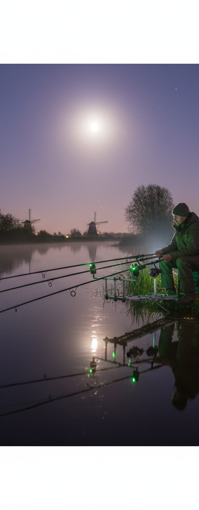 Nachtvissen - tips en trucs voor succes