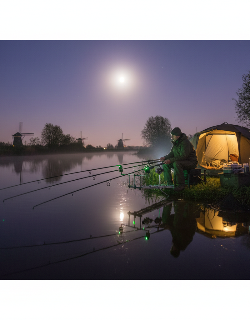 Nachtvissen - tips en trucs voor succes