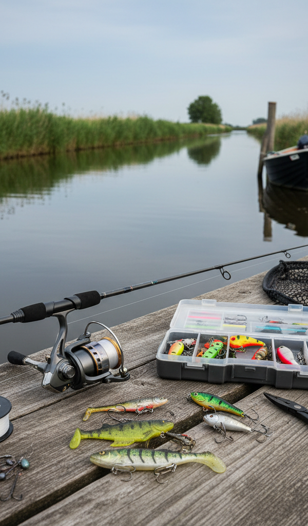 Essentiële uitrusting voor snoekbaarsvissen