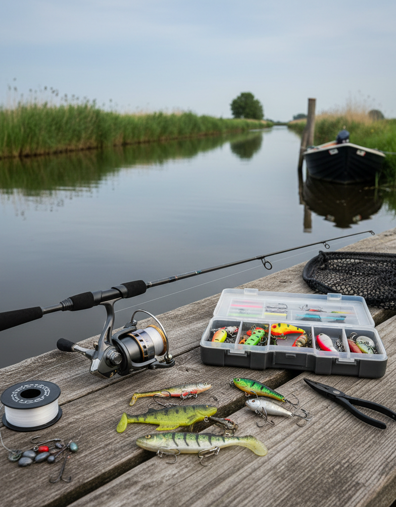 Essentiële uitrusting voor snoekbaarsvissen