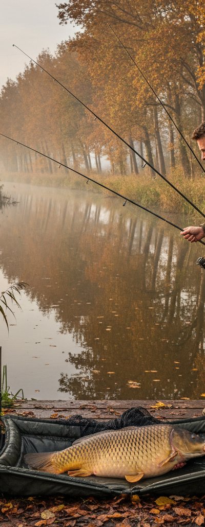 Succesvol vissen in de herfst