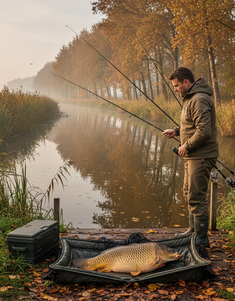 Succesvol vissen in de herfst