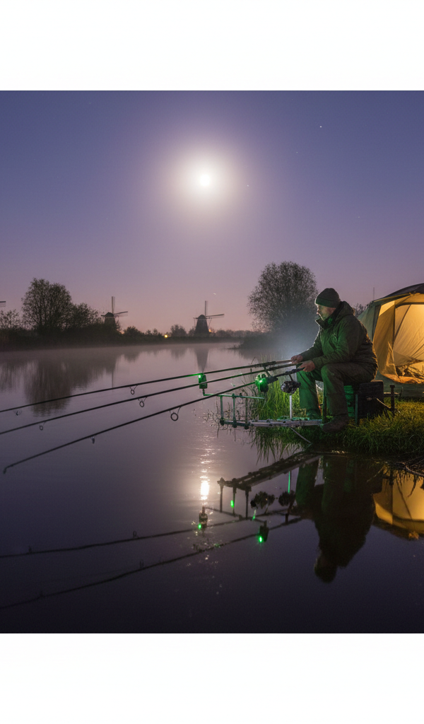 Nachtvissen - tips en trucs voor succes