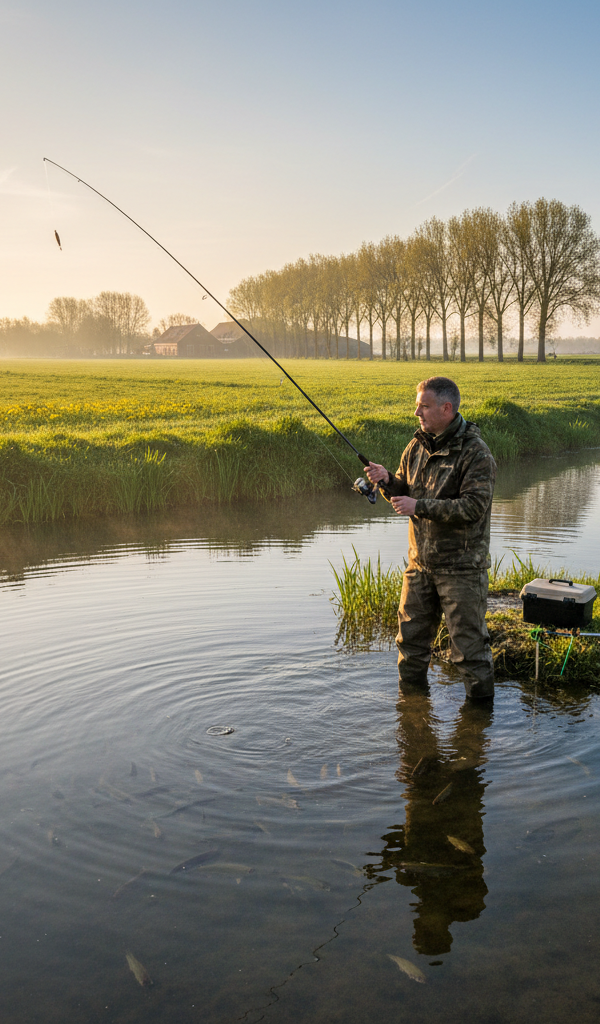 Voorjaarsvissen - de beste technieken