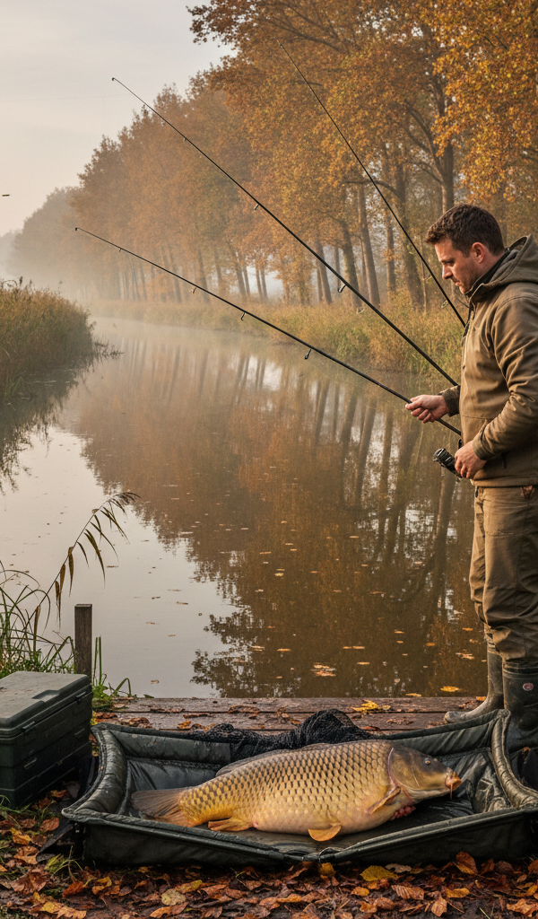 Succesvol vissen in de herfst