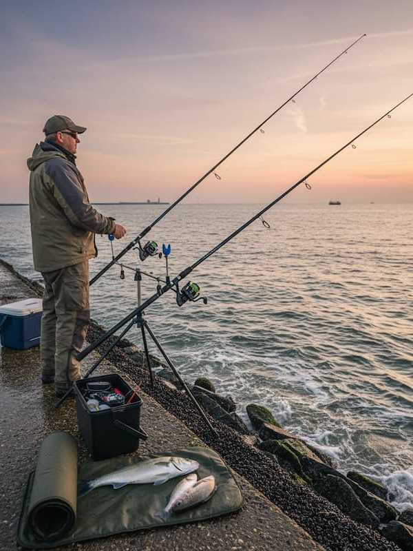 Zeevissen vanaf de Zeeuwse kust