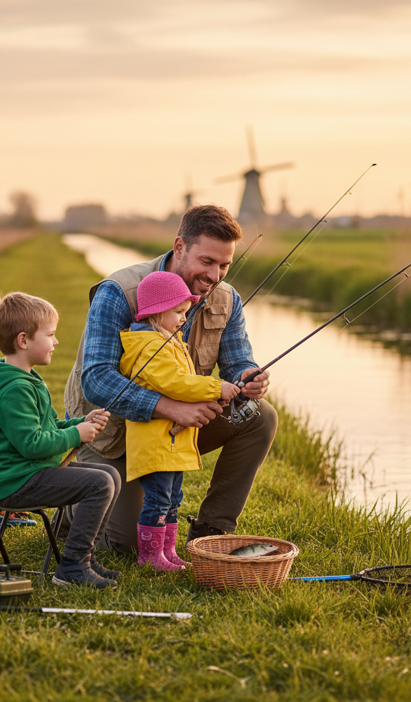 Vissen met kinderen - zo maak je het leuk