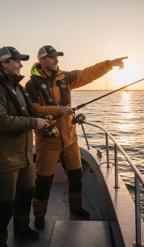 Zeevissen in Zeeland met een visgids
