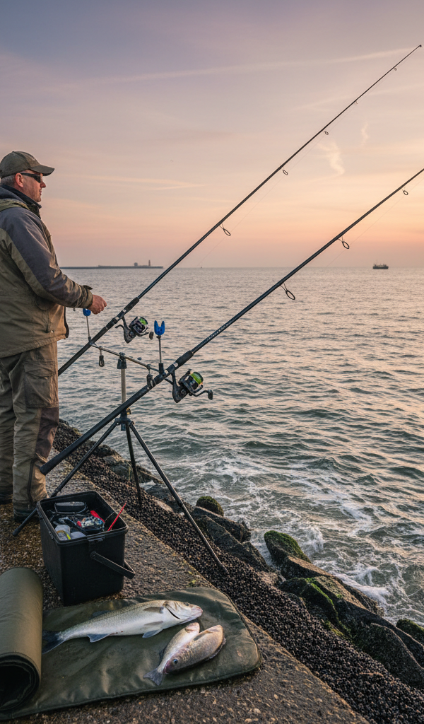 Zeevissen vanaf de Zeeuwse kust