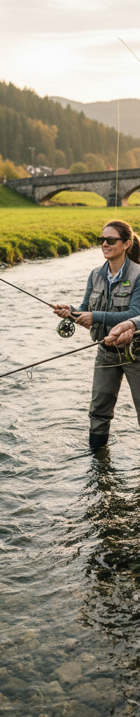 Vliegvissen onder begeleiding van een expert