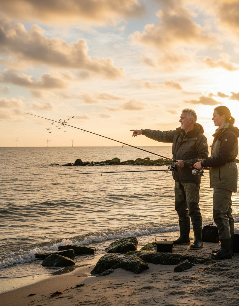 Zeevissen met een visgids in Zeeland