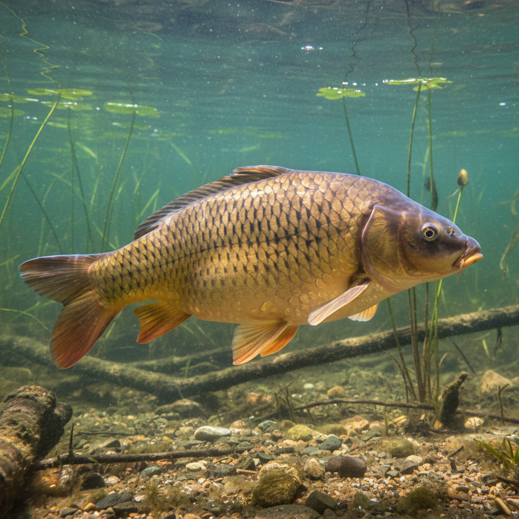 Karper — Cyprinus carpio