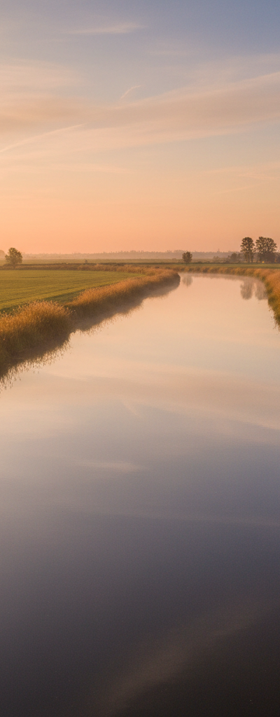 Vissen bij Hunze bij Gieten