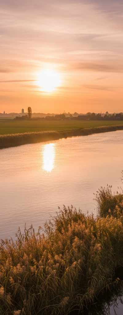 Vissen bij Maas bij Maastricht