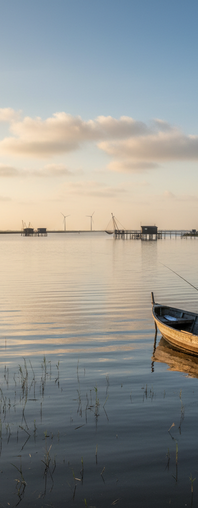 Vissen bij Markermeer