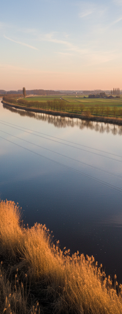Vissen bij Neder-Rijn bij Arnhem
