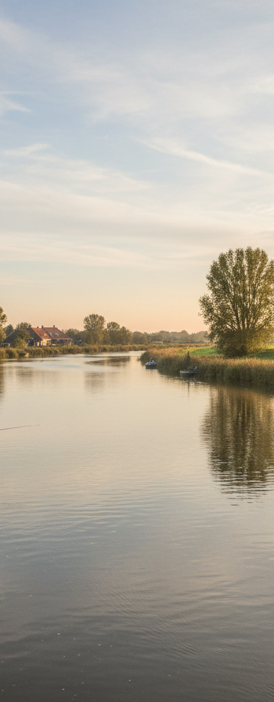 Vissen bij Nederrijn