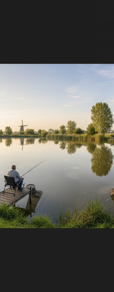 Vissen bij Slothoeve Vijver