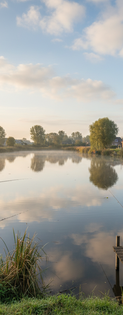 Vissen bij Visvijver Bernisse