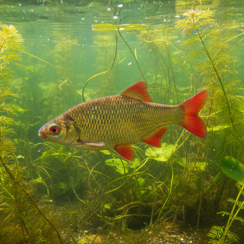 Ruisvoorn — Scardinius erythrophthalmus