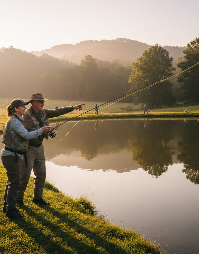 Forelvissen op vijvers: Technieken voor succes