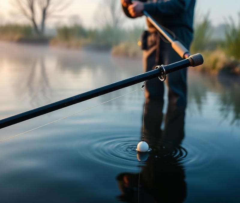 Vaste stok vissen op kanalen: Montage en Voerstrategie